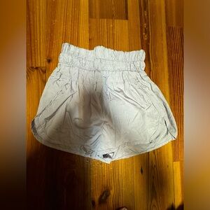 Pale purple free people the way home shorts